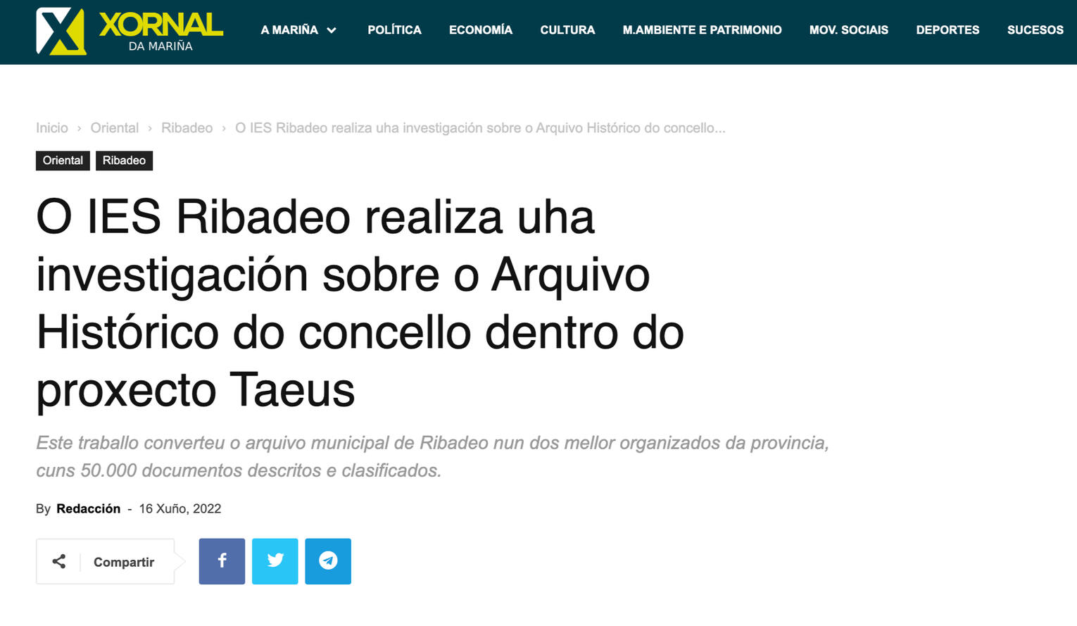 TAEUS ingalicia